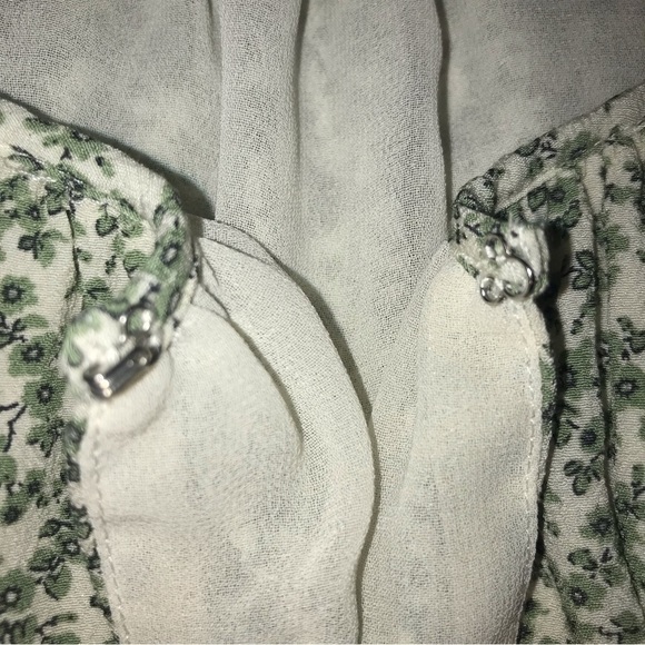 Rails Clarissa Green Garden Mini Micro Floral Dress - Picture 6 of 9